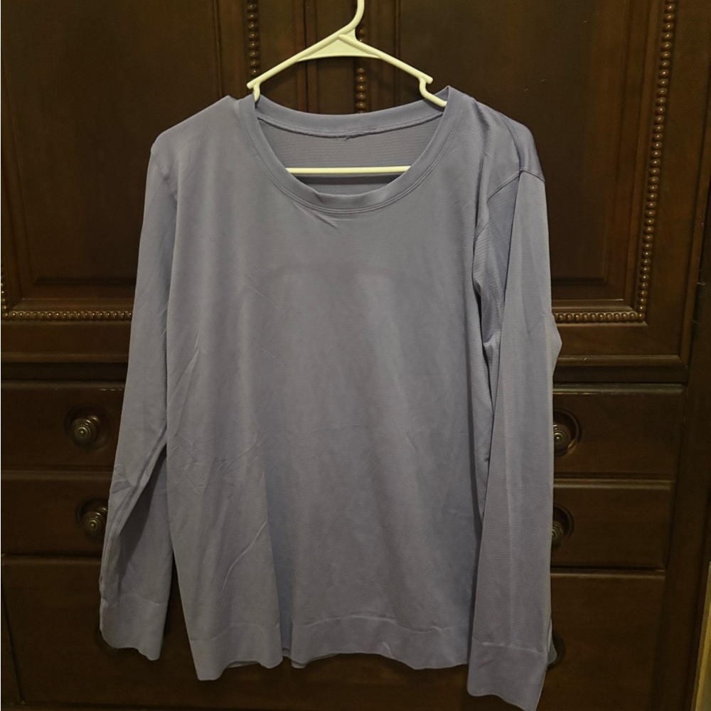 lululemon athletica Long Sleeve Top - Light Purple